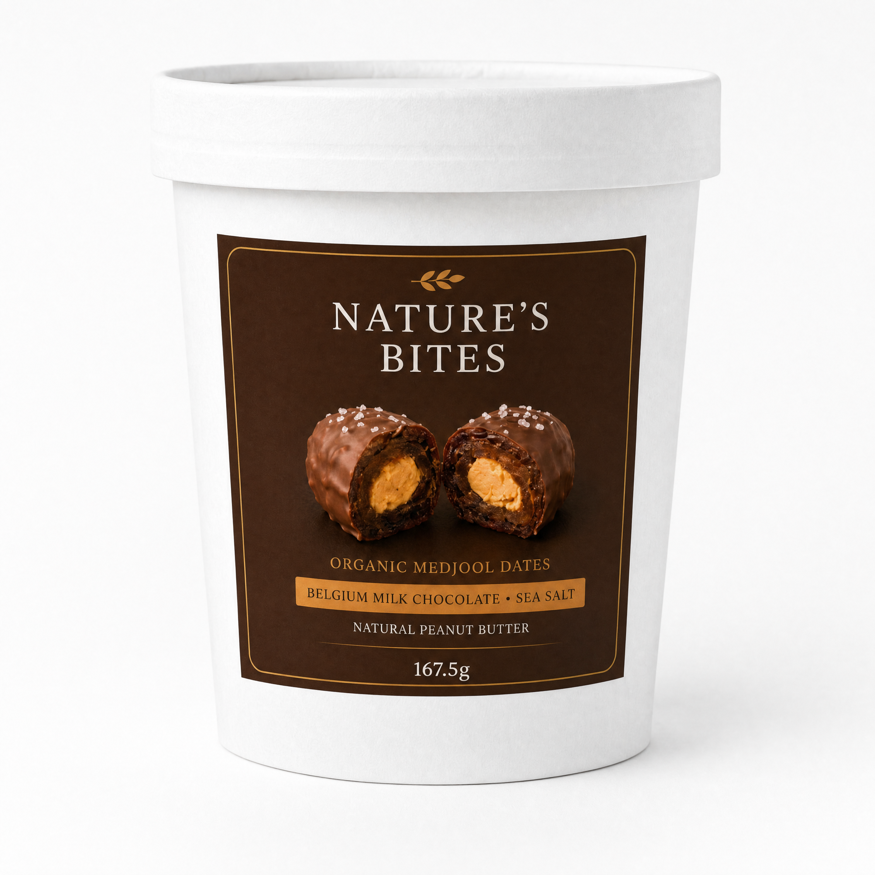 Frozen Milk Chocolate Covered Dates
